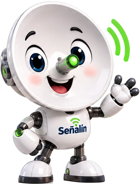 Señalín, la mascota del Internet Sentinela