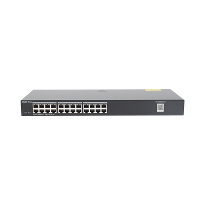 Switch Administrable 24 puertos Gigabit, gestión gratuita desde la nube.