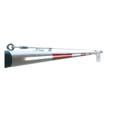 Brazo de aluminio con iluminación de 6 metros para barrera 1602-090