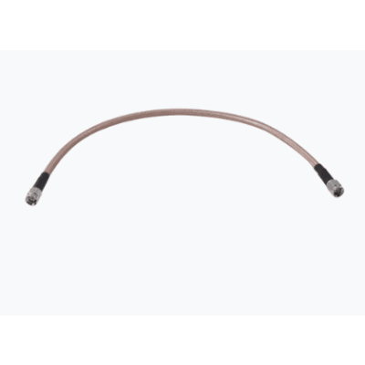 Jumper con cable RG-142 de 60 cm, con conectores SMA Macho a SMA Macho.