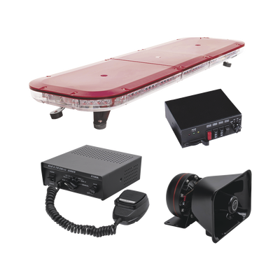 Kit básico para equipamiento de unidades de emergencias, ambulancias y vehículos de bomberos