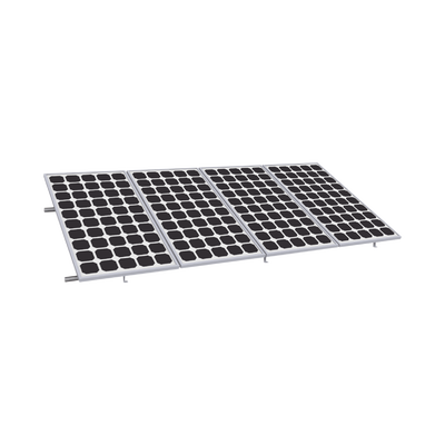 Montaje para Panel Solar, Riel de 4400mm para Módulos con Espesor de 35mm, Velocidad de Viento Máx. 136km/h
