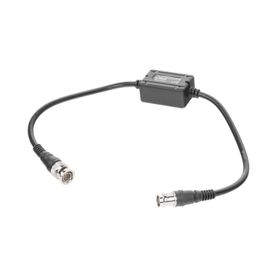 AISLADOR DE TIERRA por BNC / ELIMINE eficazmente los problemas en el video como el RUIDO, DIAFONIA, INDUCCIÓN e INTERFERENCIAS causadas por los lazos de tierra. Compatible con cámaras HD-TVI/CVI/AHD/CVBS de hasta 2 MP. 