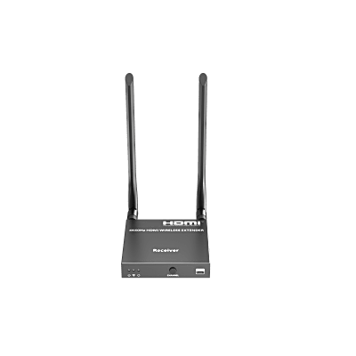 Receptor Inalámbrico HDMI | 4K@60Hz 4096x2160 | Tecnología ipcolor STREAM | Banda 5G 5.18-5.24 GHz | Distancia 50 m | Conexión de Hasta 1 a 4 