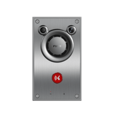 Video Intercomunicador IP con Cámara 4MP / Altavoz 10W / 2 Líneas SIP / IP66 e IK10 Anti-vandálico / PoE 802.3af / Visión Nocturna IR y HDR / -40°C a 70°C