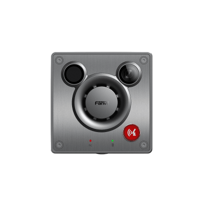 Video Intercom IP para Exterior / Cámara 4 Megapixel (1080p) / HDR e Iluminación IR / Altavoz 5W y Doble Micrófono con Reducción de Ruido / Panel Acero Inoxidable y Cuerpo Aluminio / IP66 e IK10 / PoE+ / 2 Líneas SIP
