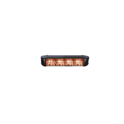 4 módulos de luz color ámbar (no incluye patrones de direccionamiento)