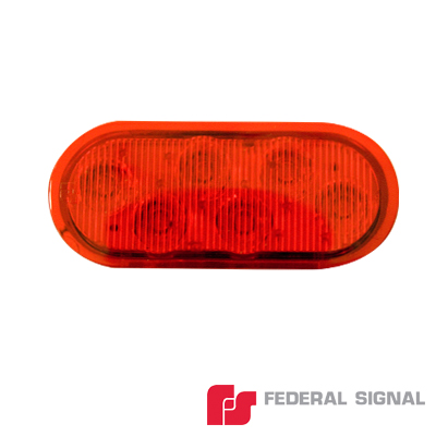 Luz perimetral serie 3K-LED, en color rojo