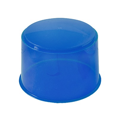 Domo de reemplazo para luz giratoria económica (modelo 100), color azul