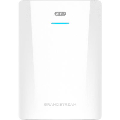 Punto de Acceso Wi-Fi 7 para Pared / GWN7670WM / MIMO 2x2:2 DL-UL OFDMA / Modulación 4096 QAM / 2.5G Ethernet PoE+ / Hasta 256 Clientes / QoS Avanzado / Cobertura 175 mts / Gestión Integrada y en la Nube
