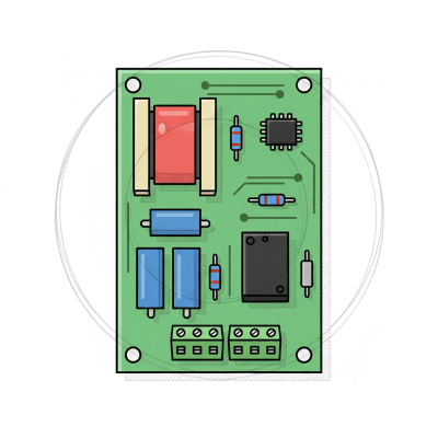 Tarjeta electronica esclava de control de torniquete  DSK3M101A801