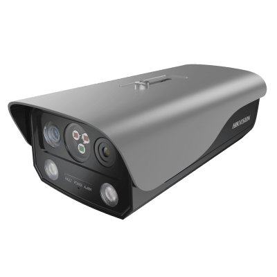 (HikFire) Cámara IP de Detección Térmica de Incendios / Detección de Llamas y Temperaturas Anormales / 4 Megapíxel (Lente Óptico) + 1 Megapíxel (Lente Térmico) / Compatible con Hik-Connect
