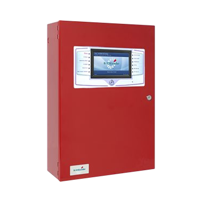 Panel De Incendio Modular, Direccionable, C/4 Ranuras, Puerta Plexi-Glass, C/4 Lazos SLC, Expandible hasta 8 Lazos SLC, Fuente 10.25A Auto-Sensing, En Ingles,Serie FireNET L@titude (0101-01440)