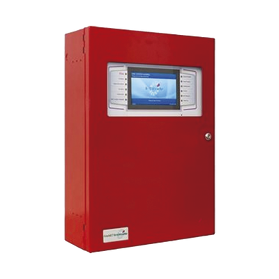 Panel De Incendio Modular, Direccionable, C/4 Ranuras, Puerta Plexi-Glass, C/2 Lazos SLC, Expandible hasta 8 Lazos SLC, Fuente 10.25A Auto-Sensing, En Ingles, Serie FireNET L@titude (0101-01540)