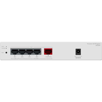 Router eKit para 150 clientes / Controladora para 16 APs / 5 Puertos PoE+ (1 WAN 2.5 Gbps + 1 LAN Gigabit + 3 LAN/WAN gigabit) / Presupuesto PoE 41W / Gestión en la nube / Libre de licenciamiento
