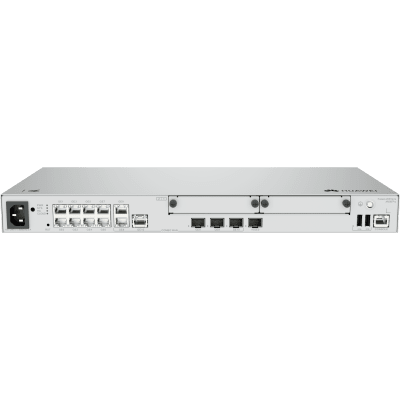 Router Empresarial / LAN: 1 SFP+ & 8×GE / WAN: 1 × SFP+ & 2×GE / 500 Usuarios / 128 APs Gestionables / 1,000 Túneles IPsec / 3 Gbps / Firewall NGFW IPS Antivirus