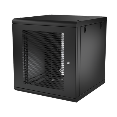 Gabinete de Pared 12U de 635 mm de Profundidad, Rack de 19 in en Acero Reforzado: Compacto y Resistente para Soluciones Profesionales