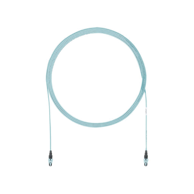 Cable de Interconexión de 12 Fibras Ópticas Multimodo OM4, de PanMPO Hembra a PanMPO Hembra, Polaridad A, LSZH, de 1.5 Metros (4.92 Pies)
