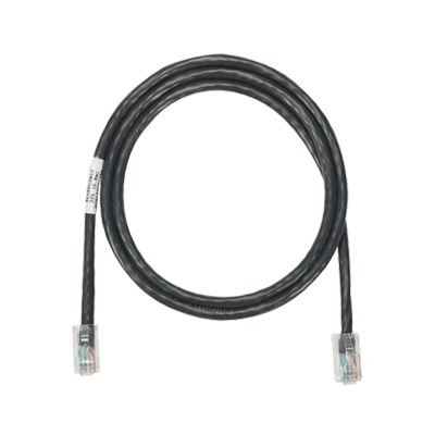 Cable de Parcheo UTP Categoría 5e, con Plug Modular en Cada Extremo - 3 Metros (9.84 Pies) - Negro