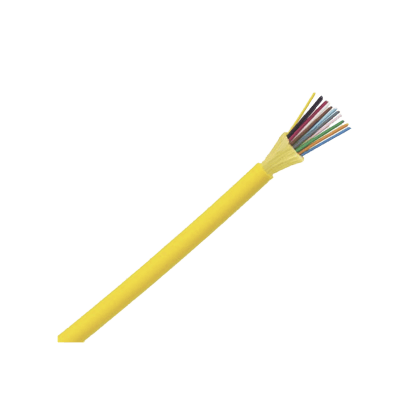 Cable de Fibra Óptica de 24 Hilos, Monomodo OS2 9/125, Interior, Tight Buffer 900um, No Conductiva (Dieléctrica), LSZH, Precio Por Metro