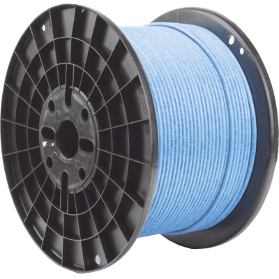 Bobina de Cable UTP de 4 Pares, TX6A™, Cat6A, 23 AWG, CMR (Riser), Color Azul, 305 Metros (1000 Pies)