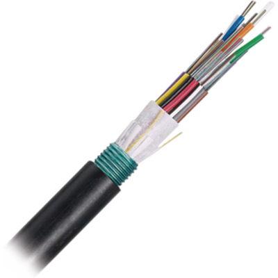 Cable de Fibra Óptica de 6 Hilos, OSP (Planta Externa), Armada, 250um, Monomodo OS2, Precio Por Metro