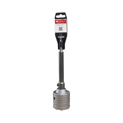 Broca Pasamuros SDS, Sacabocado para Concreto de 65mm con Extensión de 220mm 