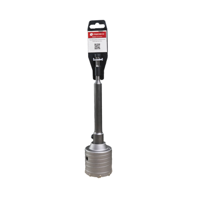 Broca Pasamuros SDS, Sacabocado para Concreto de 50mm con Extensión de 220mm 
