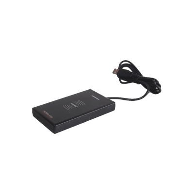 Lector Enrolador de Escritorio para tarjetas de Proximidad ROSSLARE (MIFARE 13.56 MHZ), Compatible con AXTRAXNG y  AXTRAXPRO