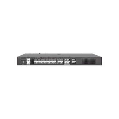 Switch Core Distribuidor para Fibra con 20 Puertos SFP+ (10G), 4 Puertos SFP28 (25G) y 2 Puertos QSFP+ (40G) (No Incluye Fuentes de Poder)