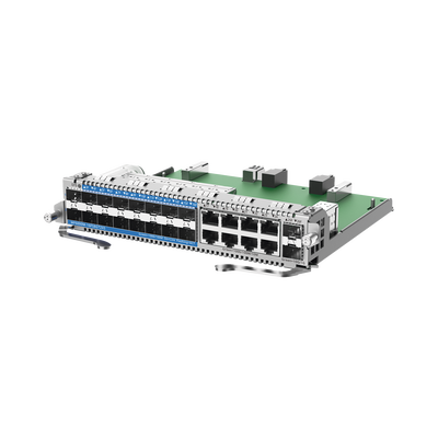 e-Lighten Tarjeta Modular para OLT modelo RG-NBF6002M, 16 puertos PON/SFP 1G, 8 puertos Ethernet de 1G y 2 puertos SFP+ 10G