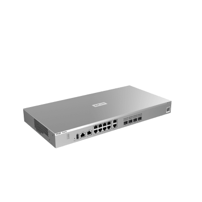 Firewall Next Generation / Empresarial / 9 Gbps Throughput / 8 Puertos Gigabit + 4 x 2.5G + 2 x SFP + 2 x SFP+ / Gestión Cloud / IPS + Antivirus + Application Control / Defensa DDoS / AI-Powered Security / Rack 1U 440 mm (17.32 in) / Ruijie Reyee Cybrey