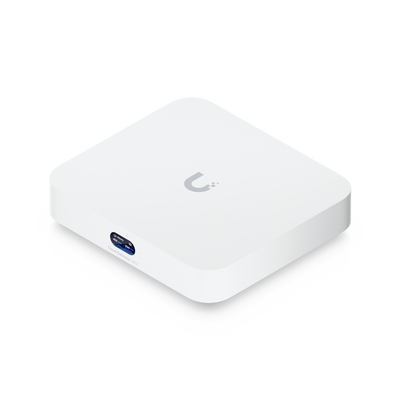 UCG Ultra Cloud Gateway Compacto con Soporte para  hasta 30+ Dispositivos UniFi, 300+ Clientes, Enrutamiento IDS/IPS de 1 Gbps y Balanceo Multi-WAN