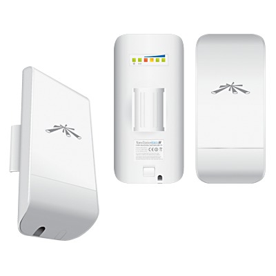 NanoStation LOCO M5 AirMax con antena de panel de 13 dBi, 802.11 a/n (4.9 - 5.8 GHz). - Versión US