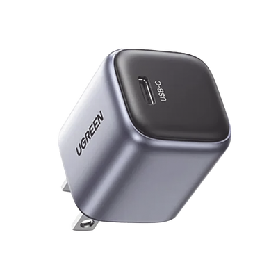 Cargador Mini de 20W | 1 USB-C de Carga Rápida | Tecnología GaN II | Carga Inteligente | Múltiple Protección  | Mayor Eficiencia Energética | Tamaño Compacto.