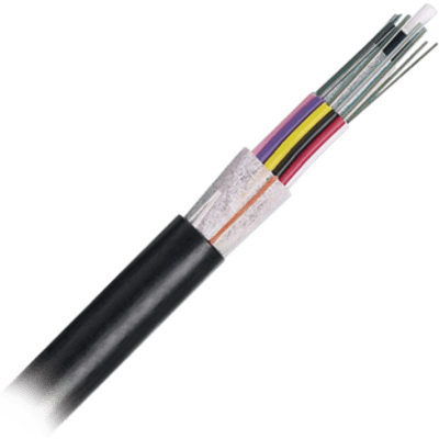 Cable de Fibra Óptica 6 Hilos, OSP (Planta Externa), No Armada (Dieléctrica), MDPE (Polietileno de Media Densidad), Multimodo OM3 50/125 Optimizada, Precio Por Metro