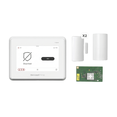 Kit de Panel de Alarma PROA7FA con Pantalla Touch de 7" / Módulo WiFi + Z-Wave / Sensor PIR / 2 Contactos Magnéticos