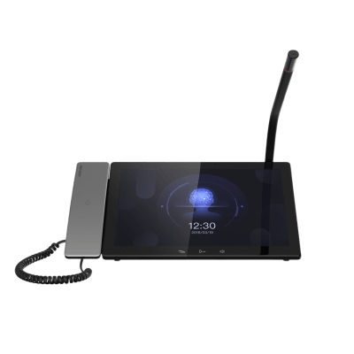 Estación Maestra IP Para Recepción de Alarma de Pánico / Cámara 2 Megapixel / Pantalla Táctil 10.1" / Micrófono y Bocina Integrado