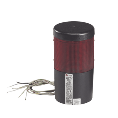LED para torre de Señalización LITESTAK / Modelo LSL-024-R / 24VDC / Módulo de Luz Roja / 0.76A / Montaje en Tubería o Superficie