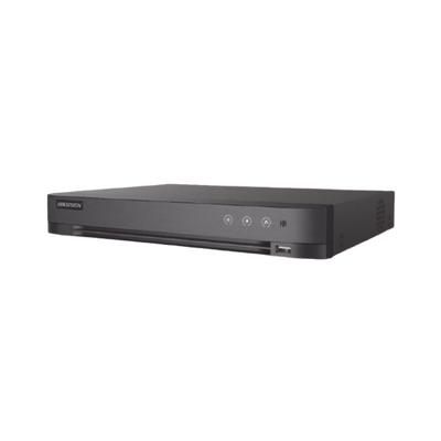 [IDS-7216HQHI-M1/XT] DVR 16 Canales TURBOHD + 8 Canales IP / 5 Megapixel Lite - 3K Lite / Audio de Dos Vías por Coaxitron / Reconocimiento Facial / ACUSENSE (Evita falsas alarmas) / 1 Bahía de Disco Duro / Salida de Video en Full HD