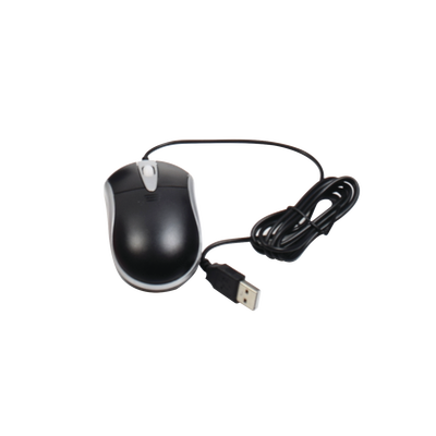 [102600256] Mouse Original USB para DVR / NVR / Compatible con Todas las Marcas del Mercado / HANWHA / HIKVISION / epcom / IDIS / HiLook