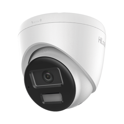 [IPC-T220HA-LUC] [Dual Light] Turret IP de 2 Megapixel   / Lente 2.8 mm /  Ángulo de visión 101° / 20 mts IR + 15 mts Luz Blanca / Micrófono Integrado / ACUSENSE Lite /  Exterior IP67 / PoE / dWDR / H.265+ / ONVIF