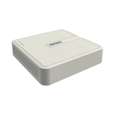 [NVR-104B/4P] HiLook Series / NVR 4 Megapixel / 4 Canales IP / 4 Puertos PoE / 1 Bahía de Disco Duro / H.264+