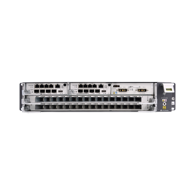 [EA5800-X2] OLT GPON OptiXAccess Carrier Class con 1 tarjeta de 16 puertos GPON, 2 ranuras, 1 Fuente de alimentación AC, 2 UR
