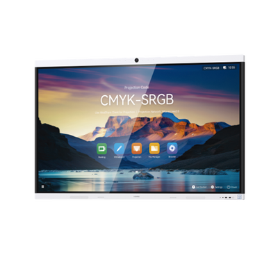 [IHB3-65SA] HUAWEI IdeaHub B3, Pantalla interactiva para Colaboración Inteligente, 65", 4K UHD, Harmony, Wi-Fi 6, Seguimiento de Voz, BYOM, Administración desde la Nube Gratis, blanco Jade