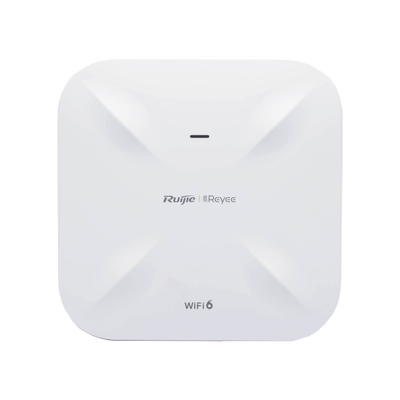 [RG-RAP6260(G)] Punto de Acceso Mesh Wi-Fi 6 Industrial para Exterior / 360° / Filtros Anti Interferencia y Auto Optimización con IA