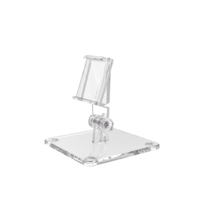 [T-SHAPE-STAND-3101] Soporte en T para Etiqueta de Tinta Electrónica / AccessPRO / Rotación de 50 Grados / Escritorio / Compatible con 2.13" - 2.66" - 2.9" - 4.2"