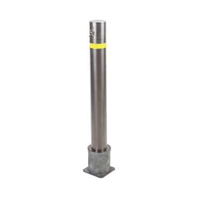 [XB-900-FL] Bolardo Desmontable de Acero Inoxidable  de 900 mm de Altura /  Ideal para aplicaciones de delimitaciones vehiculares y peatonales 