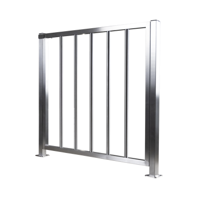 [XD100MC] PUERTA ACERO INOXIDABLE DE MEDIO CUERPO 