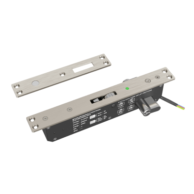 [PROEB240C] Cerradura eléctrica para puertas corredizas tipo gancho / apertura con llave ambos lados / IP65